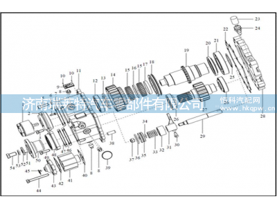 20991101 取力器壳体 PTO cover,20991101 取力器壳体 PTO cover,济南瑞莱特汽车零部件有限公司