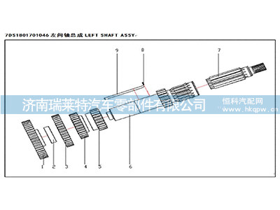 Q5280514,弹性圆柱销,济南瑞莱特汽车零部件有限公司