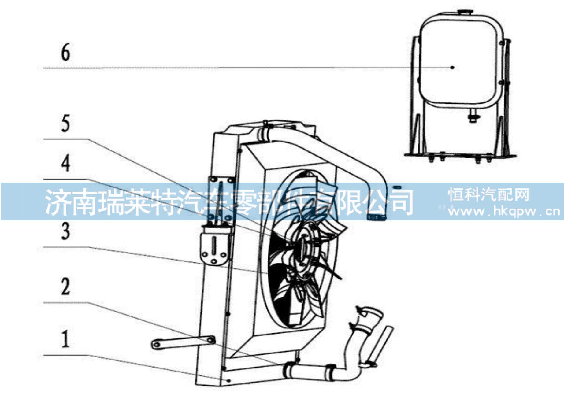 8701303A002-3,冷却管组件,济南瑞莱特汽车零部件有限公司