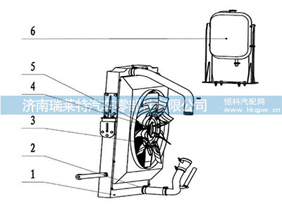 9057624B2,风扇总成,济南瑞莱特汽车零部件有限公司