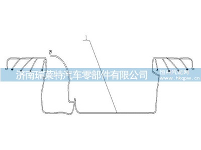 87037241002A,保险杠线束,济南瑞莱特汽车零部件有限公司