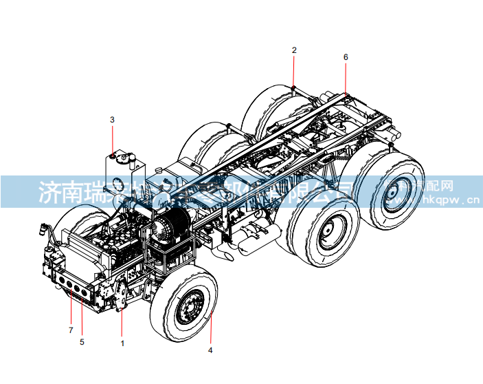 ODT005366261 Hydraulic system assembly,ODT005366261 Hydraulic system assembly,濟南瑞萊特汽車零部件有限公司