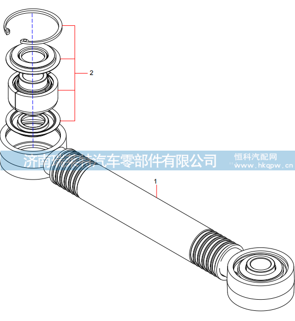 131499000001A Thrust Rod,131499000001A Thrust Rod,济南瑞莱特汽车零部件有限公司