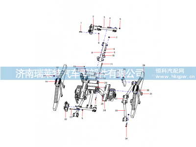 ODT004983834 Rear Suspension,ODT004983834 Rear Suspension,济南瑞莱特汽车零部件有限公司