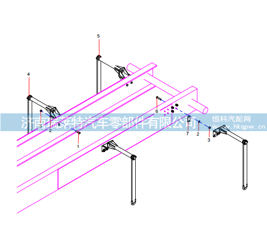 ODT004988278 Stone Pallet Assembly,ODT004988278 Stone Pallet Assembly,济南瑞莱特汽车零部件有限公司