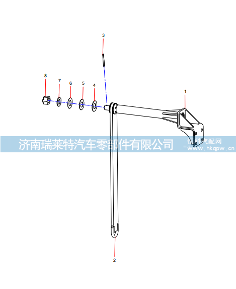 ODT004988262 Adjustable Gap Piece,ODT004988262 Adjustable Gap Piece,济南瑞莱特汽车零部件有限公司