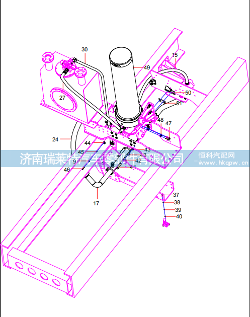 ODT005365950 Lifting system (1/2),ODT005365950 Lifting system (1/2),濟(jì)南瑞萊特汽車(chē)零部件有限公司