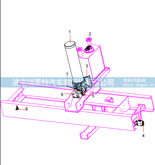 152400000028A Hydraulic Lifting Device,152400000028A Hydraulic Lifting Device,濟(jì)南瑞萊特汽車(chē)零部件有限公司