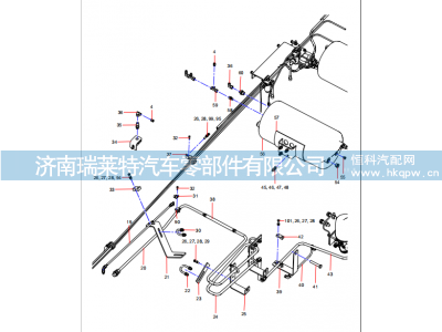 ODT005366019 Brake system (2/5),ODT005366019 Brake system (2/5),濟(jì)南瑞萊特汽車(chē)零部件有限公司