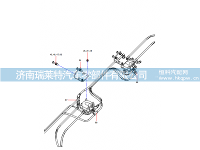 ODT005366019 Brake system (4/5),ODT005366019 Brake system (4/5),济南瑞莱特汽车零部件有限公司