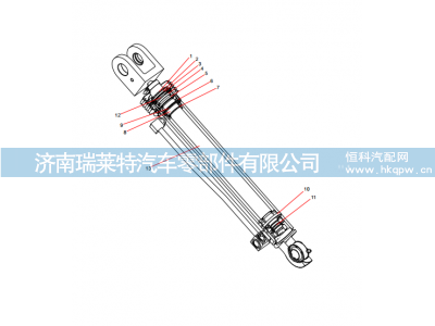 250901040643A,250901040643A Steering Cylinder,济南瑞莱特汽车零部件有限公司