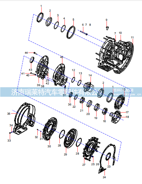 130202000093A261,130202000093A261 Housing GP-TC,济南瑞莱特汽车零部件有限公司