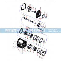 130202000093A262,130202000093A262 planetary gear set (1/3),济南瑞莱特汽车零部件有限公司