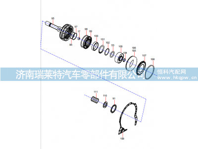 130202000093A262 planetary gear set (3/3),130202000093A262 planetary gear set (3/3),濟(jì)南瑞萊特汽車零部件有限公司