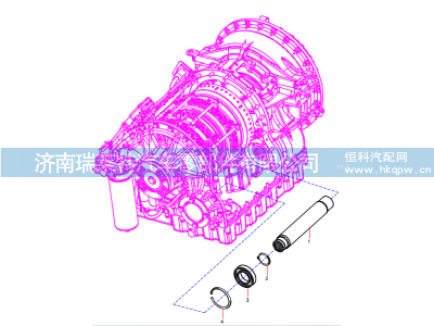 130202000093A270,130202000093A270 Rear-Pto As.,濟南瑞萊特汽車零部件有限公司