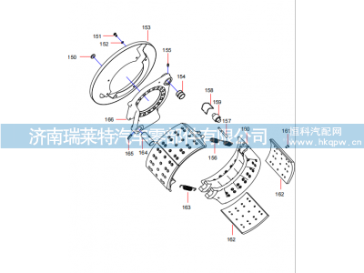 131401020742A,131401020742A Middle Axle Assembly (4/6),濟(jì)南瑞萊特汽車零部件有限公司