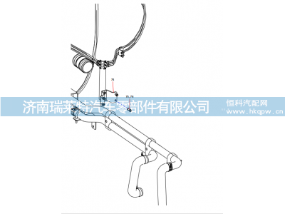 ODT004700678,ODT004700678 Radiatr and pipe Installation (4/4),济南瑞莱特汽车零部件有限公司