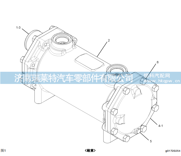 287-6593,機油冷卻器芯總成,濟南瑞萊特汽車零部件有限公司