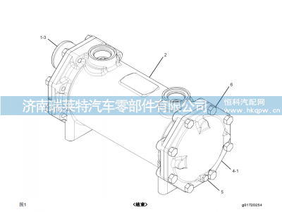 287-6593,机油冷却器芯总成,济南瑞莱特汽车零部件有限公司