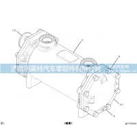 287-6593,机油冷却器芯总成,济南瑞莱特汽车零部件有限公司