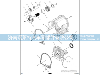 265-5131,变速箱行星齿轮总成,济南瑞莱特汽车零部件有限公司