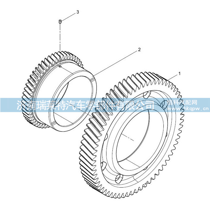 4110001595054 中间小齿轮612700030013/4110001595054