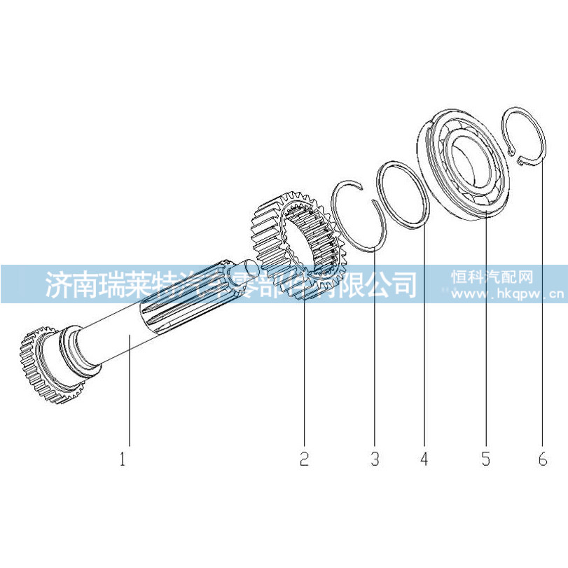 4110001003010 一轴7DS180-1701030/4110001003010