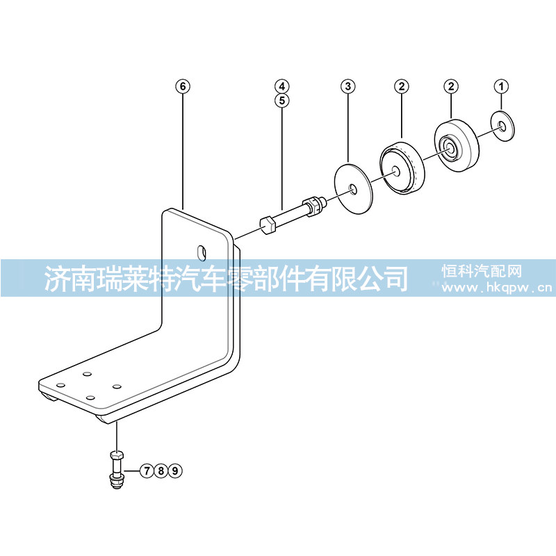 27050118611 变速箱左支座焊合