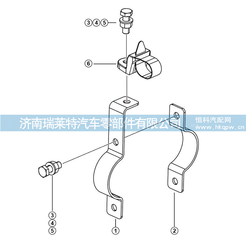 27100127551 氣管固定支架185*65.5*30/27100127551