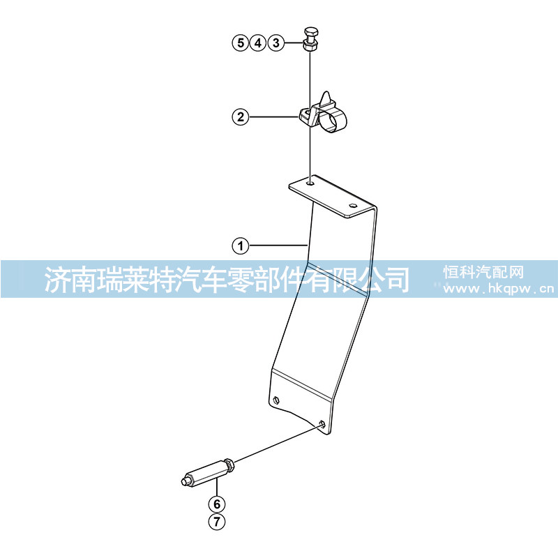 27100127931 后橋氣管支架/27100127931