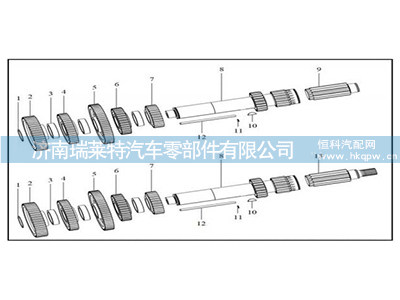 8DS240A-1701054,,濟(jì)南瑞萊特汽車零部件有限公司