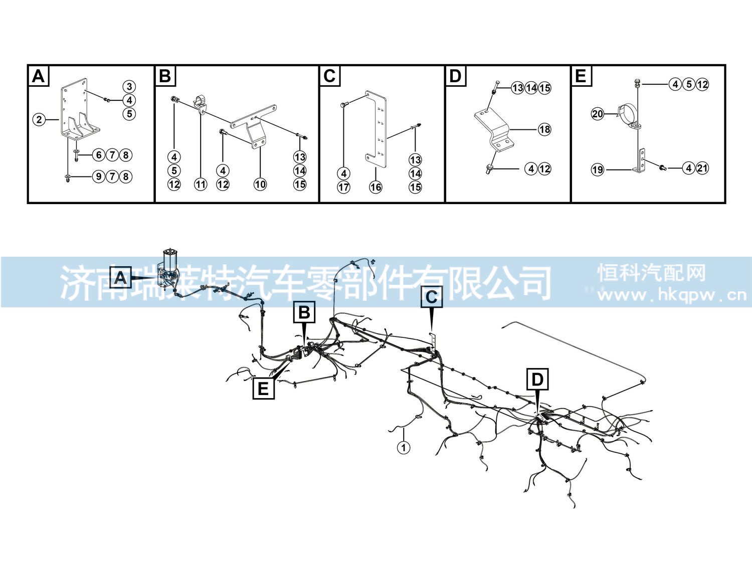 螺栓GB5783-M12*75flZncy-8.8-480 4011011409/4011011409