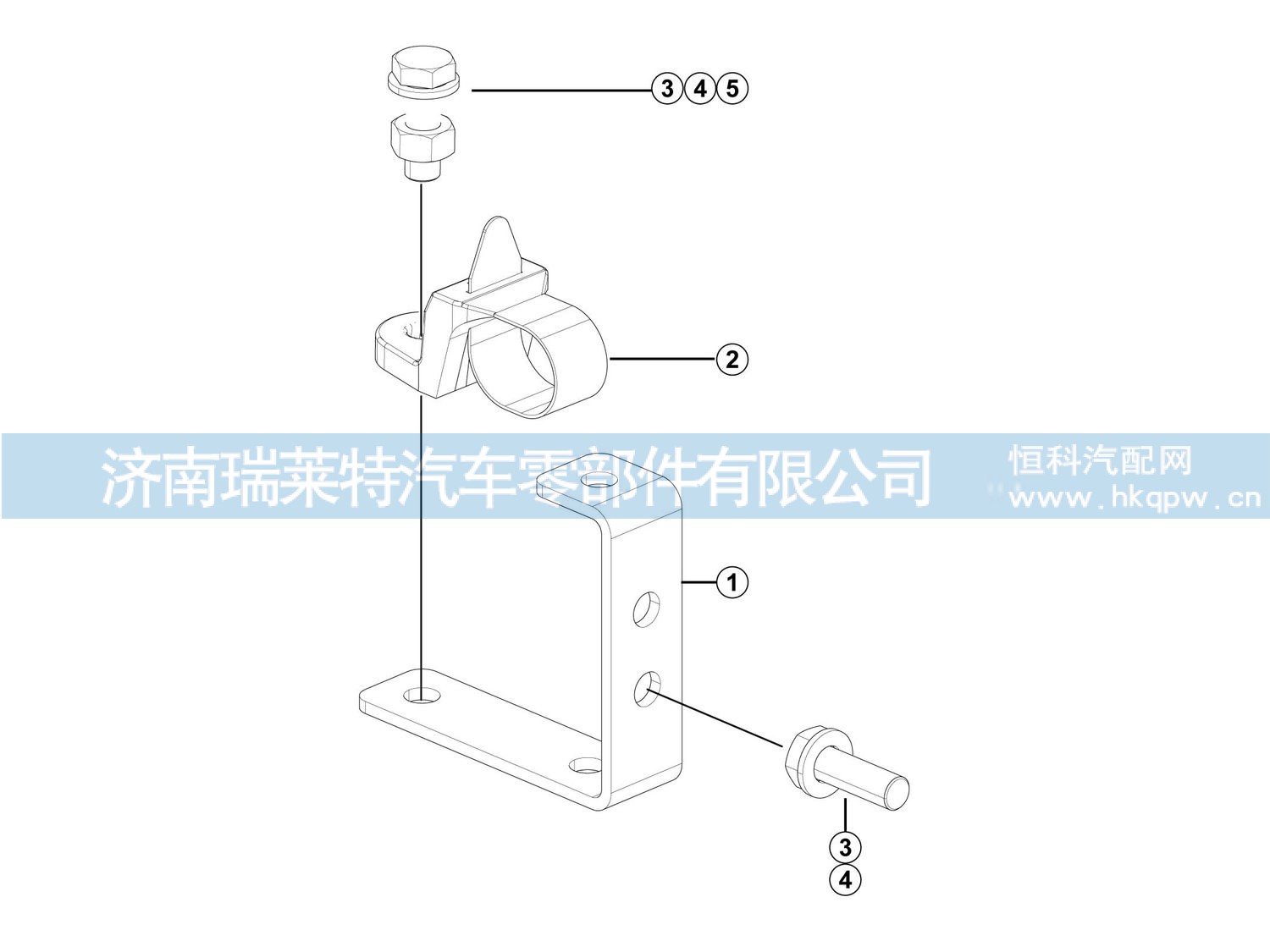加长直通隔壁接头体L12 NG12 4120000257/4120000257