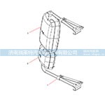 右后视镜镜杆总成 JSS005786264