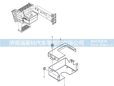 JSS005962408,水壶支架焊合,济南瑞莱特汽车零部件有限公司