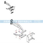 踏步下连接总成 JSS006339340