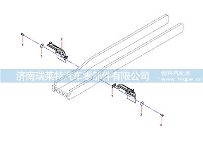 ODT005518123,左侧挡泥板总成,济南瑞莱特汽车零部件有限公司