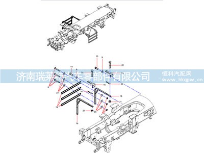 ODT006888388,右安装座,济南瑞莱特汽车零部件有限公司