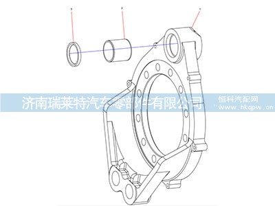 131402010188A070,右制动底板,济南瑞莱特汽车零部件有限公司