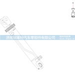 SKT100转向油缸维修包80/45×365 150901040967A001