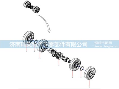 ODT005516618,中间支撑板,济南瑞莱特汽车零部件有限公司