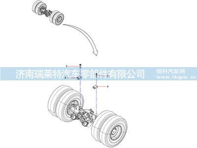 131502000023A,限位块,济南瑞莱特汽车零部件有限公司