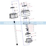 轮边减速器分总成 131401020650A016