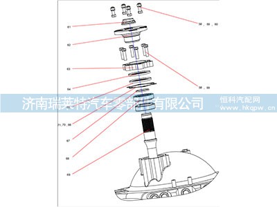 131401020099A006,突缘螺栓,济南瑞莱特汽车零部件有限公司