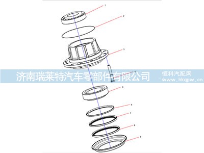 131401020682A007,后轮毂内轴承总成,济南瑞莱特汽车零部件有限公司