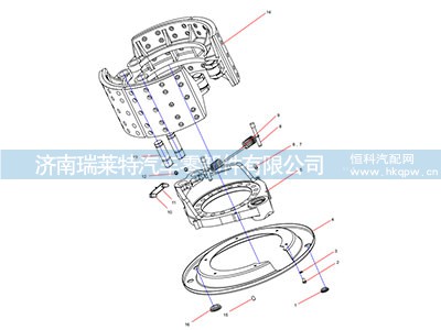 131488001031A,回位弹簧,济南瑞莱特汽车零部件有限公司