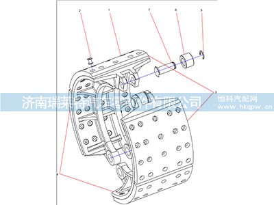 131401020682A003,铆钉,济南瑞莱特汽车零部件有限公司