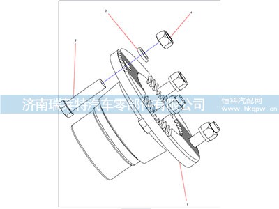 131488001071A,突缘,济南瑞莱特汽车零部件有限公司