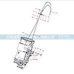 选换挡支架 ODT005516638