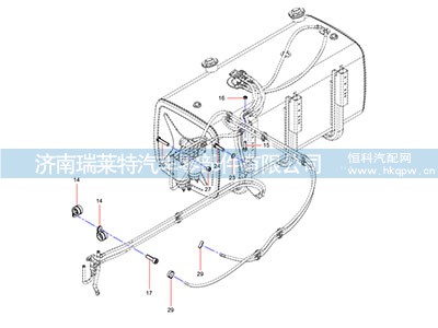A210855000066,孔型喉箍,济南瑞莱特汽车零部件有限公司